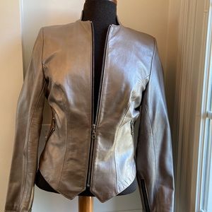 Tribe America Cropped Moto Jacket